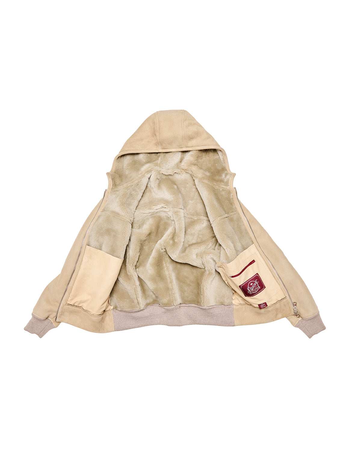 EINAR-SHEARLING SUEDE IRONED LAMB - stewartit